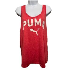 Puma Vibrant Red Athletic Tank